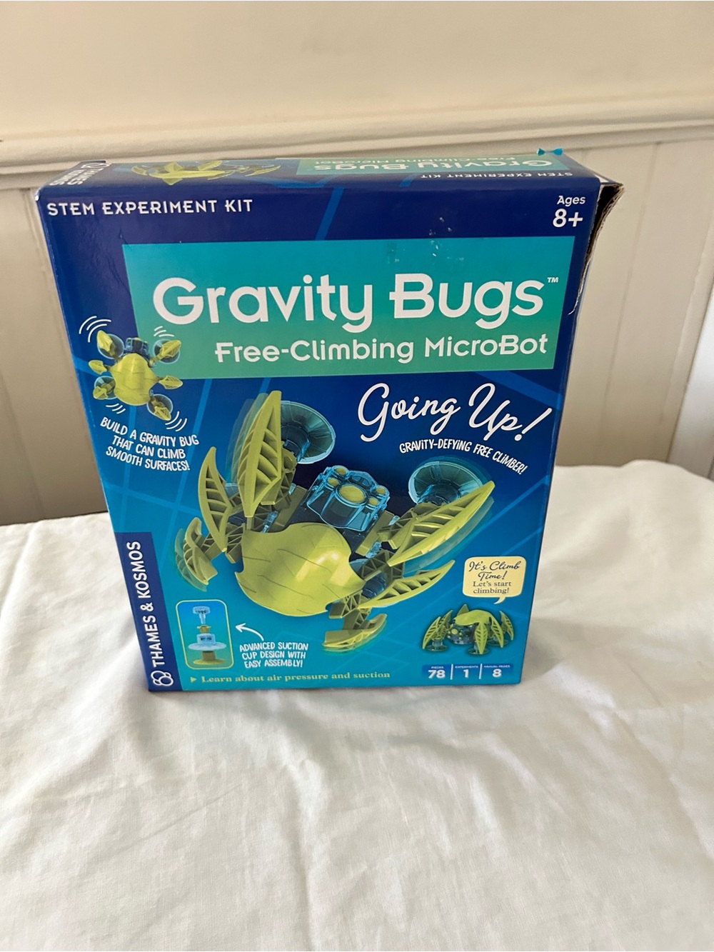 NIB Thames & Kosmos Gravity Bugs Free-Climbing MicroBot/8+